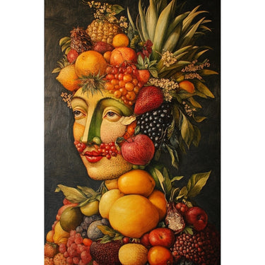 Peinture Visage Fruits Légumes